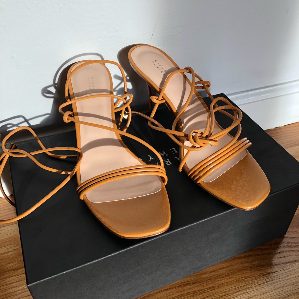 Strappy heels